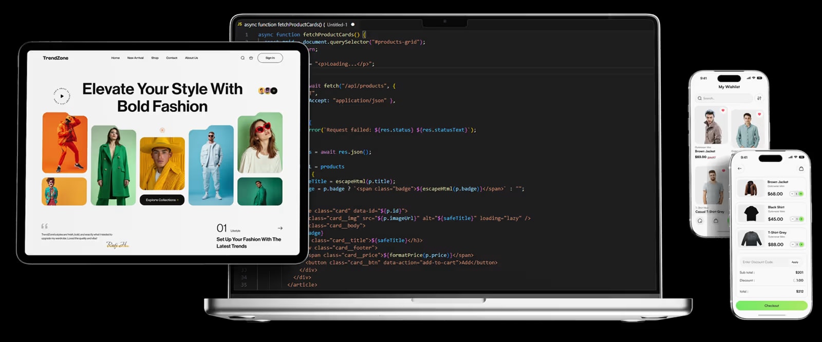 JavaScript UI